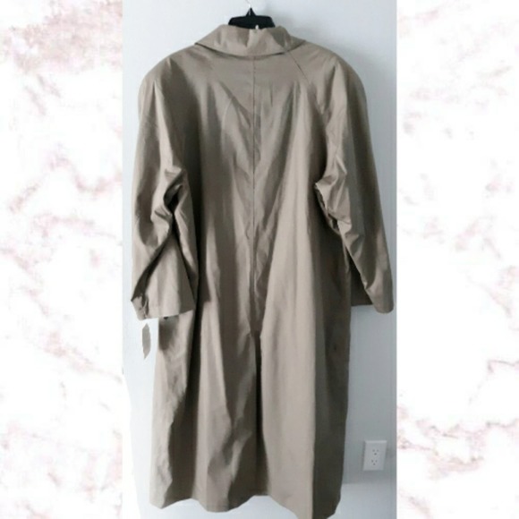 NWT Preston & York Lined Trench Coat - Picture 2 of 11